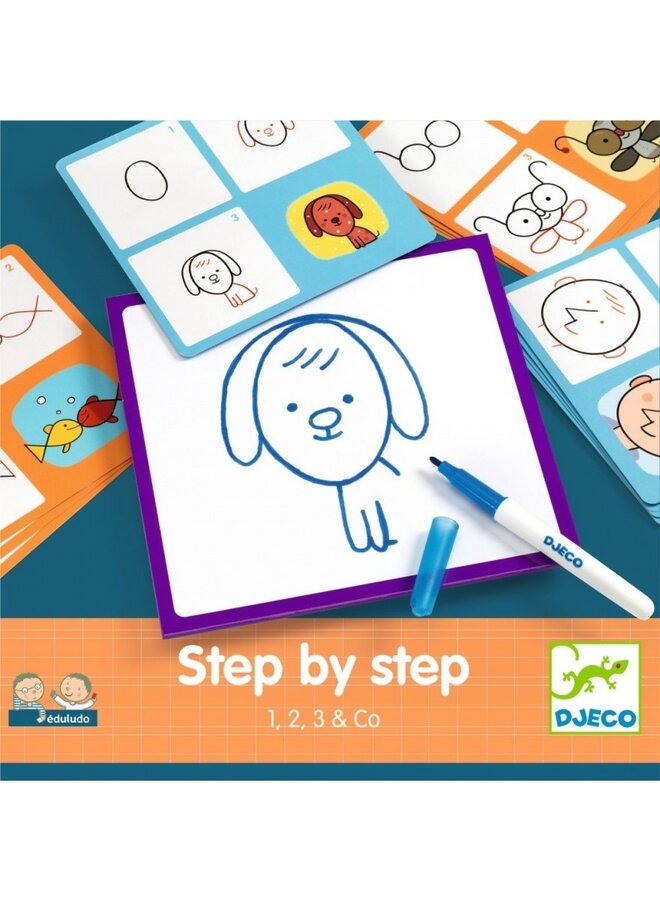 Djeco - Eduludo – Step by step 1, 2, 3 & co – DJ08327