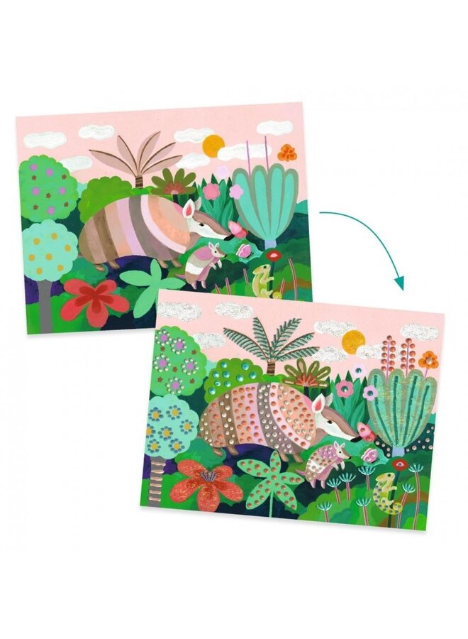 Djeco - Painting set – Tropical forest – DJ08968