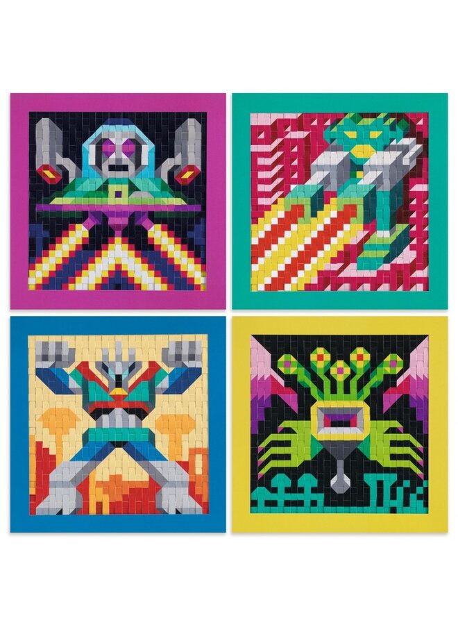 Djeco - Paper creations – Invaders – DJ09452