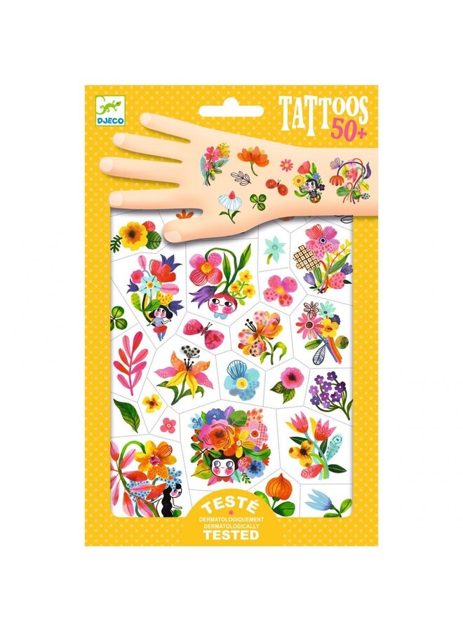 Djeco - Tattoos – Aqua flor – DJ09616