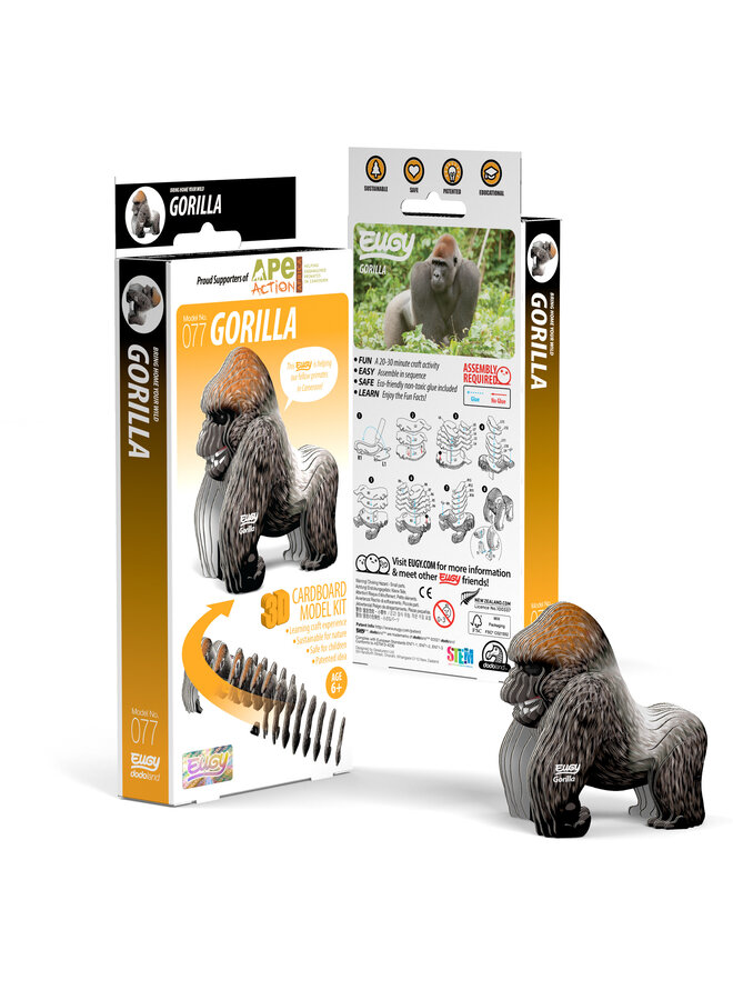 Eugy - 3D Model – gorilla