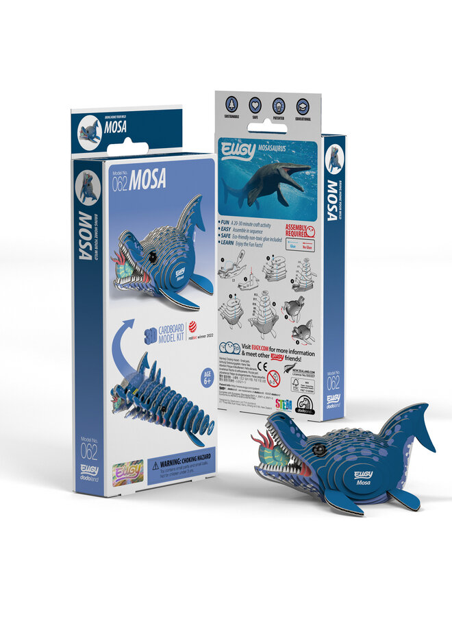 Eugy - 3D Model – mosasaurus