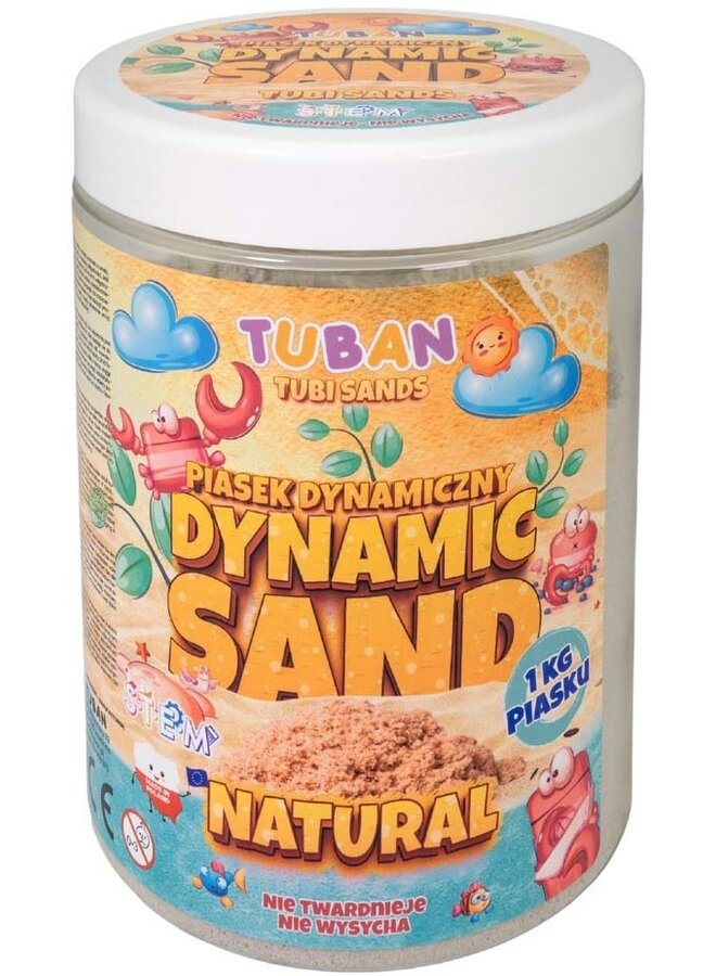 Tuban - Dynamic sand – natural 1kg