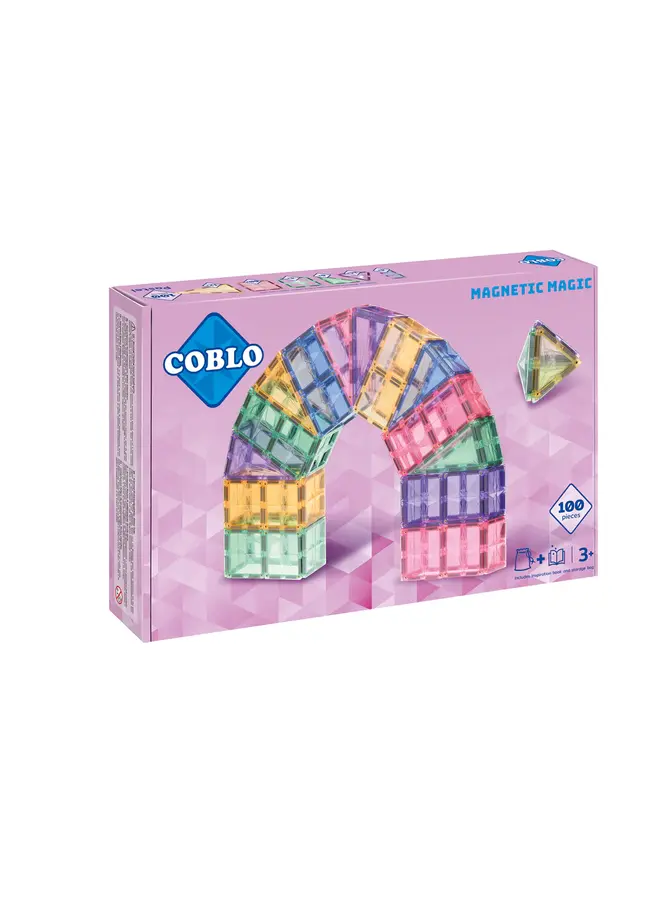 Coblo - Magnetic magic pastel – 100 stuks