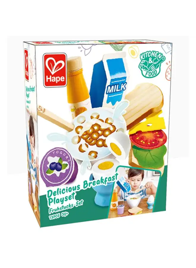 Delicious breakfast playset