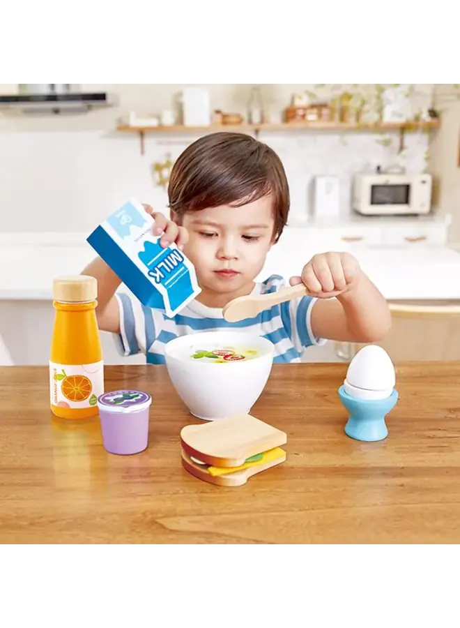 Hape - Delicious breakfast playset