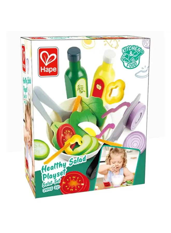 Healthy salad playset