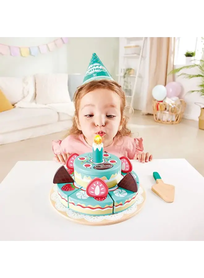 Hape - Interactive happy birthday cake