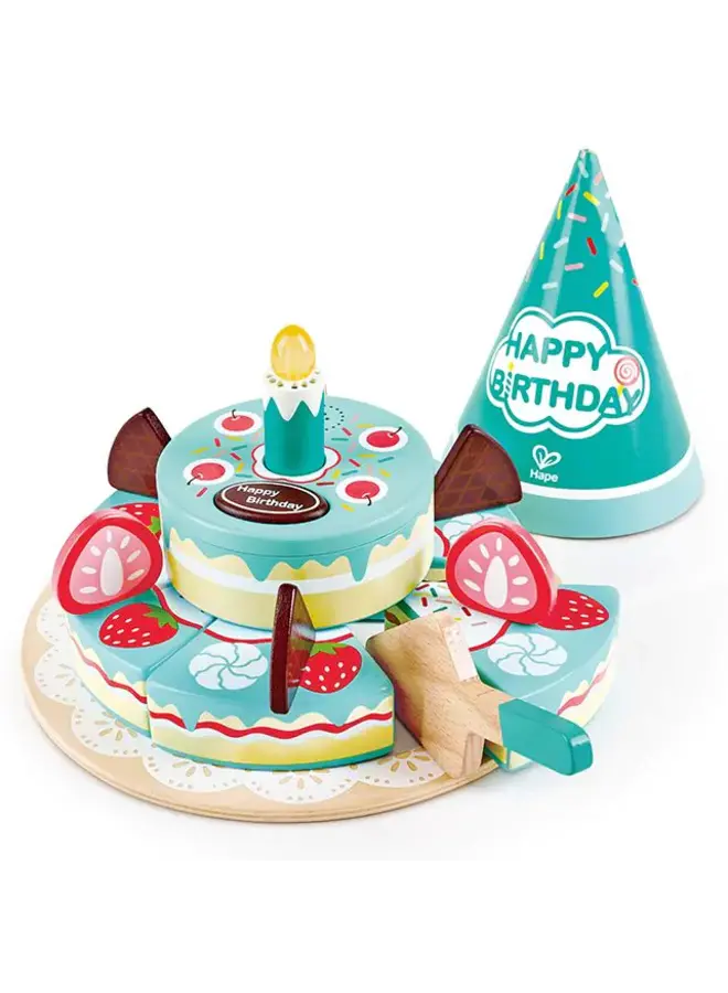 Hape - Interactive happy birthday cake