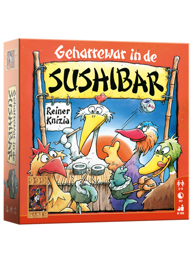 999 games - Geharrewar in de sushibar