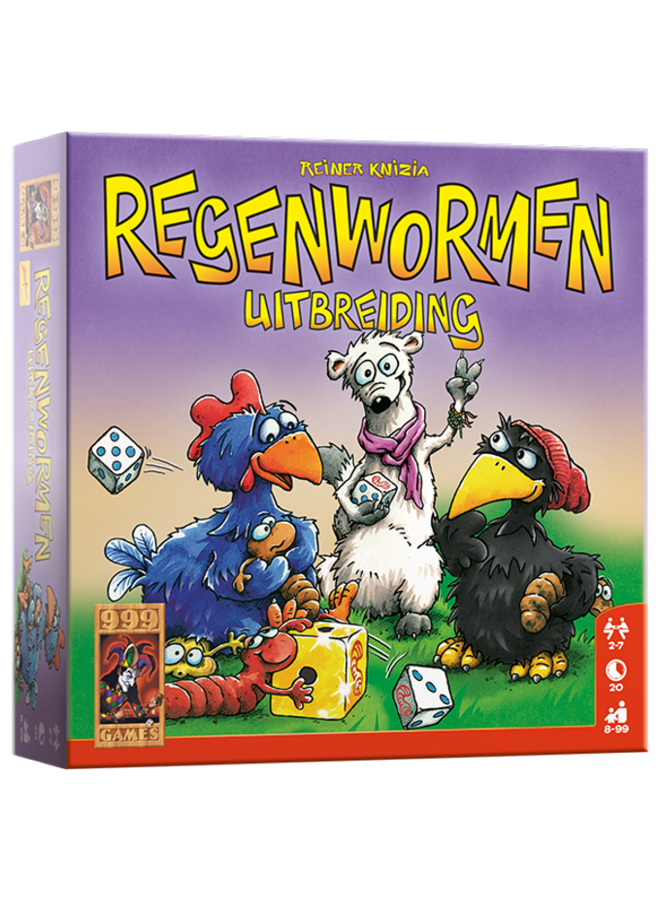 999 games - Regenwormen uitbreiding