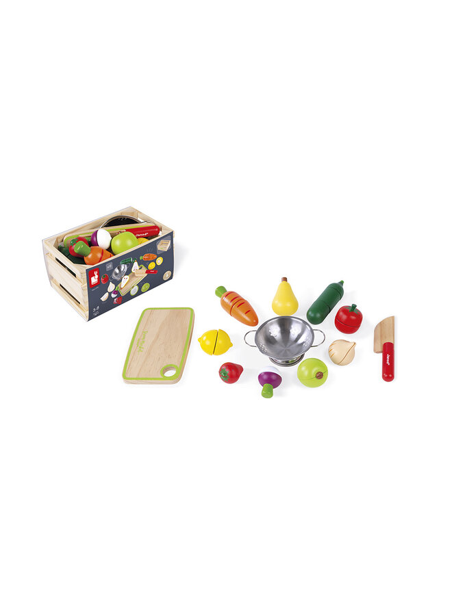 Janod - Green market – groene en fruit maxi set