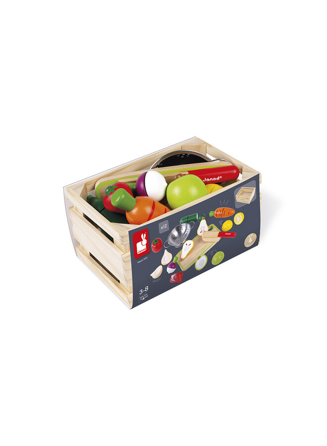 Janod - Green market – groene en fruit maxi set