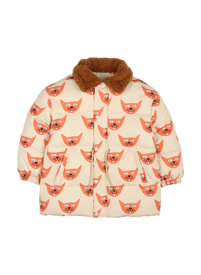 Cat Bomber Jacket in Pink - Jellymallow