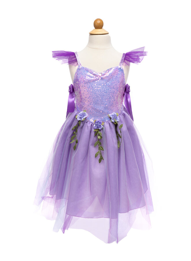 Great Pretenders = Lilac Sequins Fairy Tunic SIZE 3-4