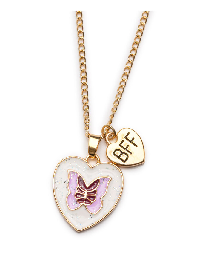 Great Pretenders  - Rainbow Butterfly BFF Necklace