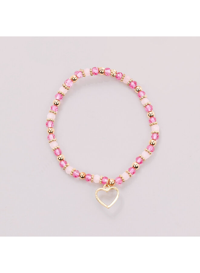 90009 Boutique precious heart bracelet