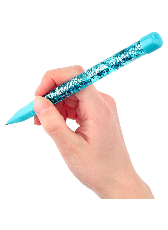 Ooly - Celestial stars glitter wand ballpoint pen