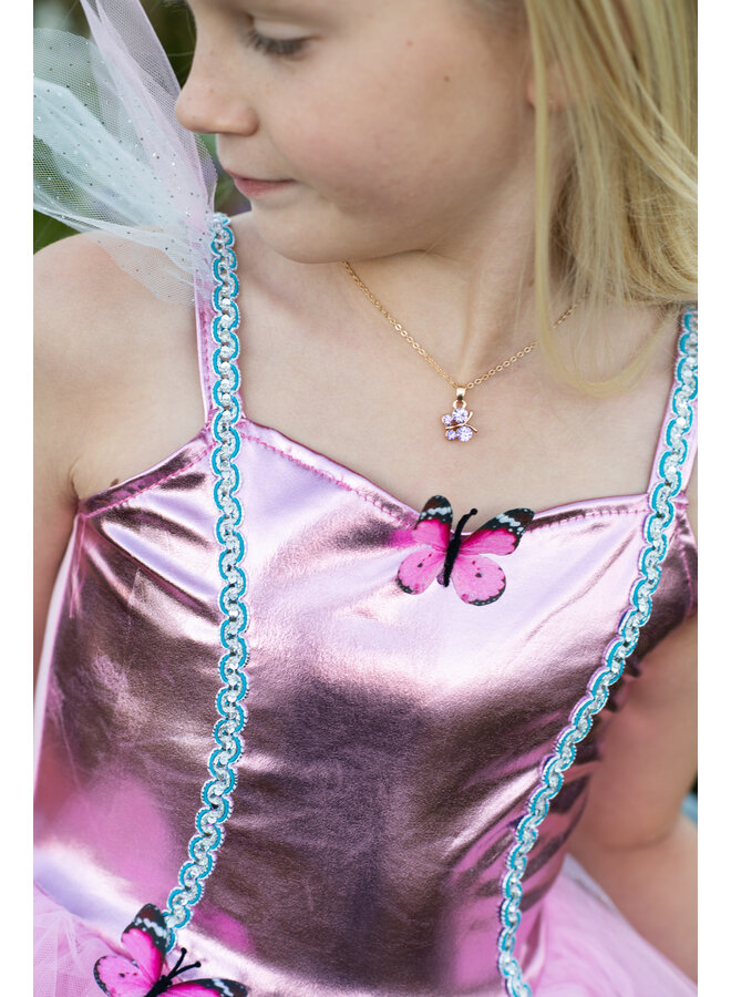 Great Pretenders - Boutique butterfly jewel necklace