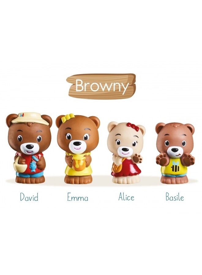 Speelset – Familie Browny