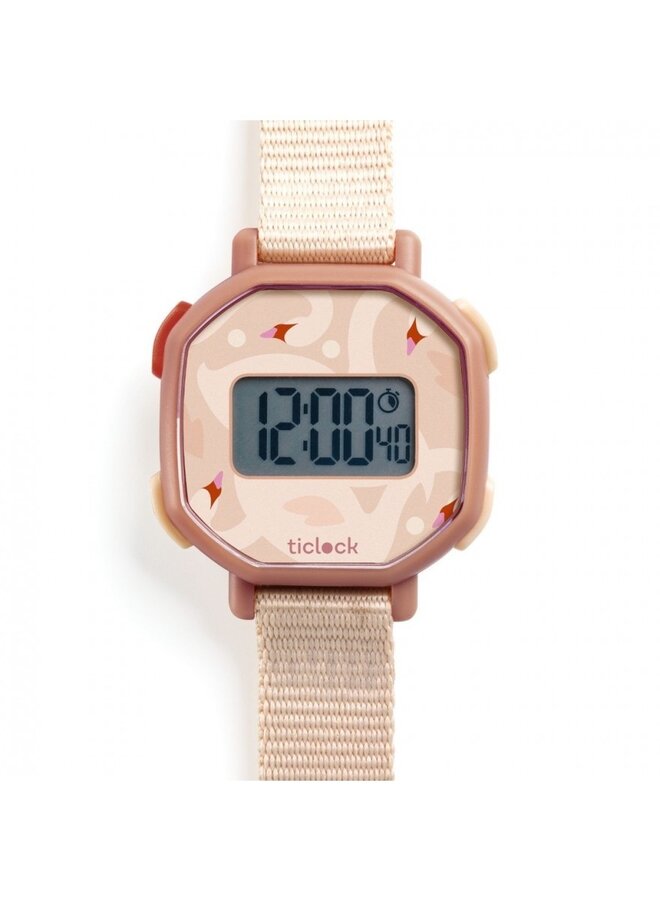 Digital watch – poetic swans – DD00450