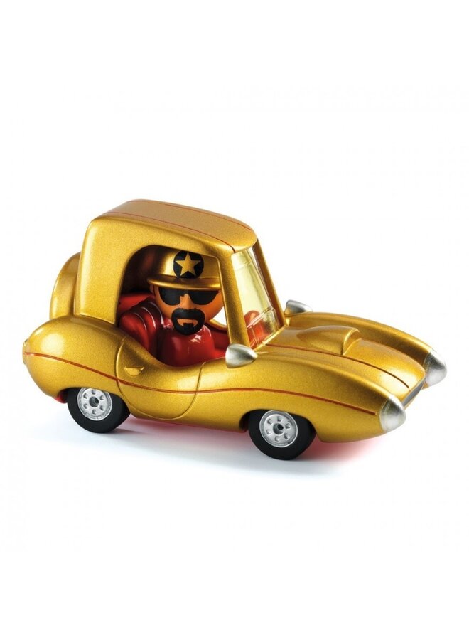 Crazy motors – car – golden star – DJ05475