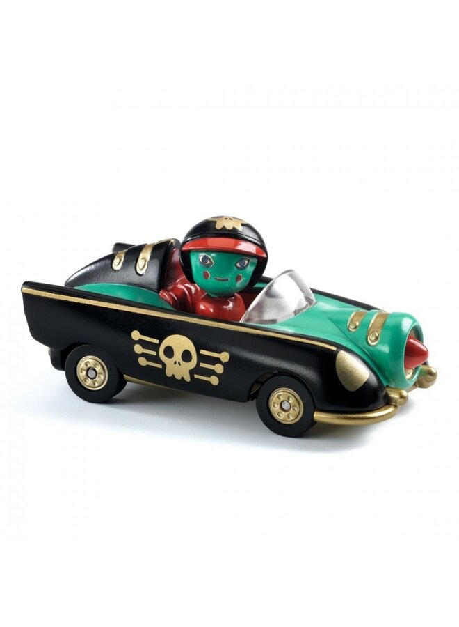 Djeco  - Crazy motors – car – pirate wheels – DJ05487