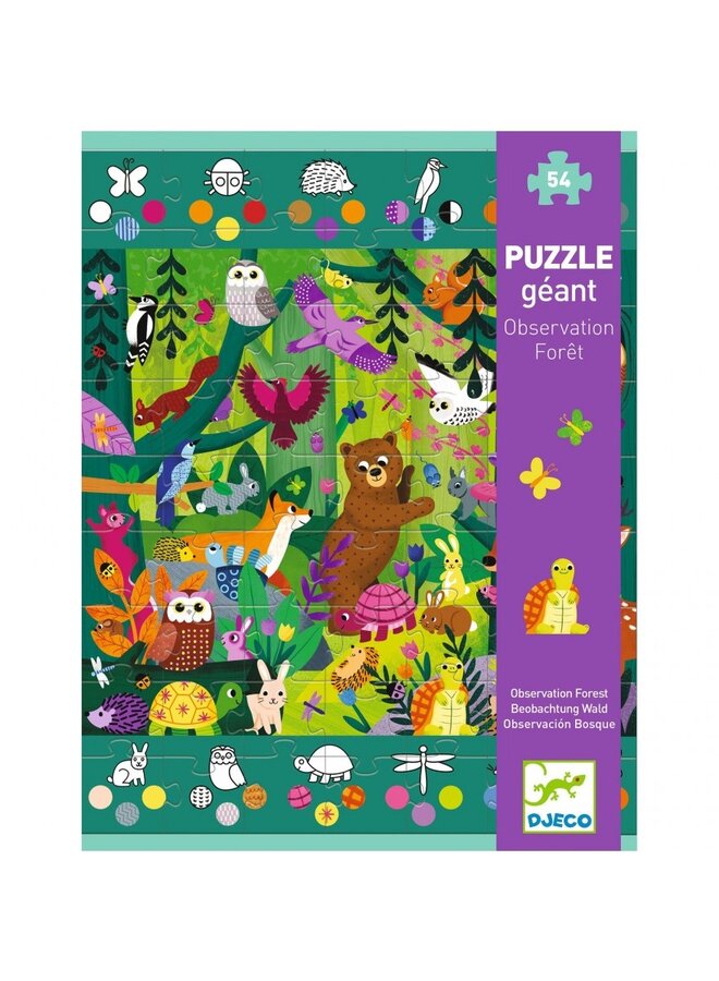 Giant puzzle – observation – forest – DJ07149