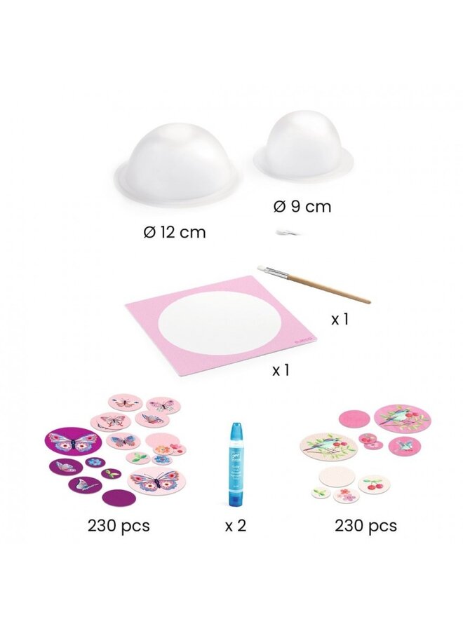 Djeco - Paper bowls DIY – in the air – DJ07982