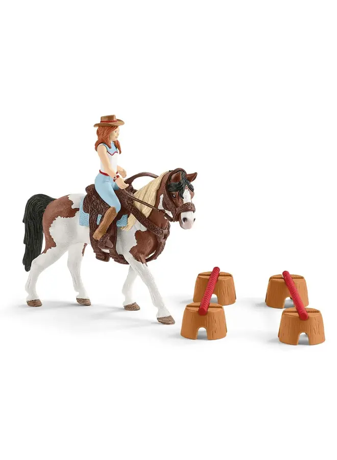 Schleich  - Horse Club - Hannah's Western Rijset