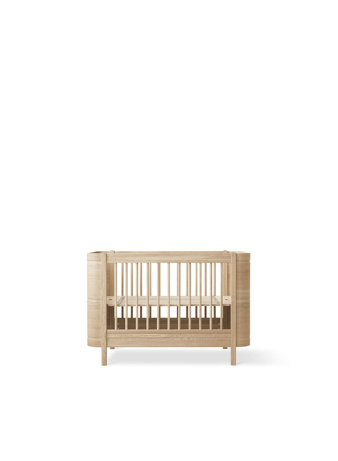Oliver Furniture - Mini+ cot bed incl. junior kit, oak
