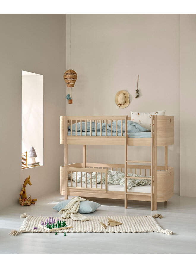 Oliver Furniture - Mini+ low bunk bed, oak