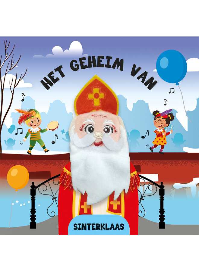 Lantaarn - Vingerpopboekje  - Sint