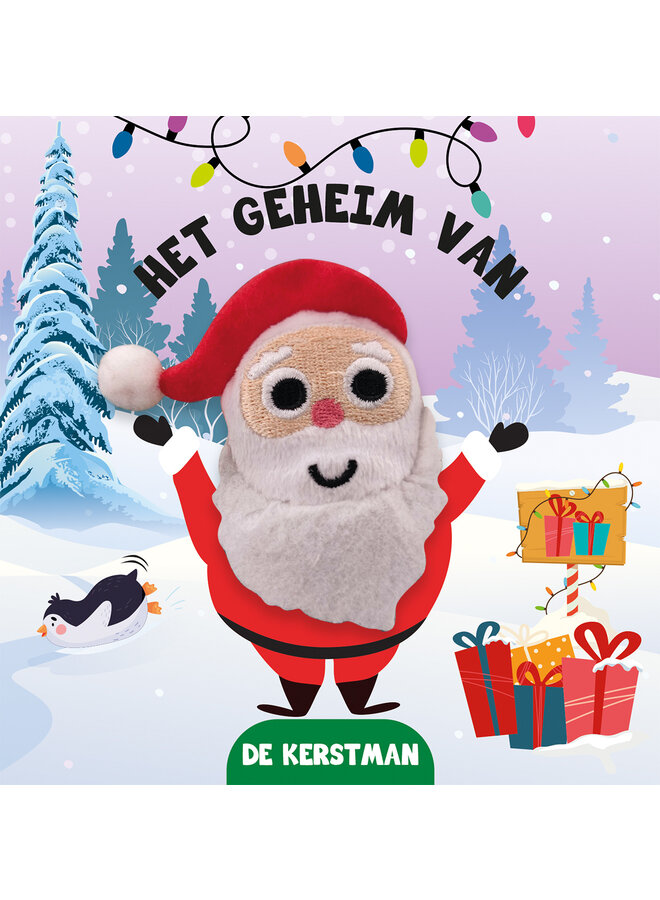 Vingerpopboekje – Kerstman