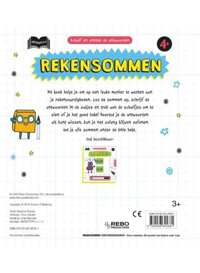 Rebo  - Rekensommen - Rekenhulp