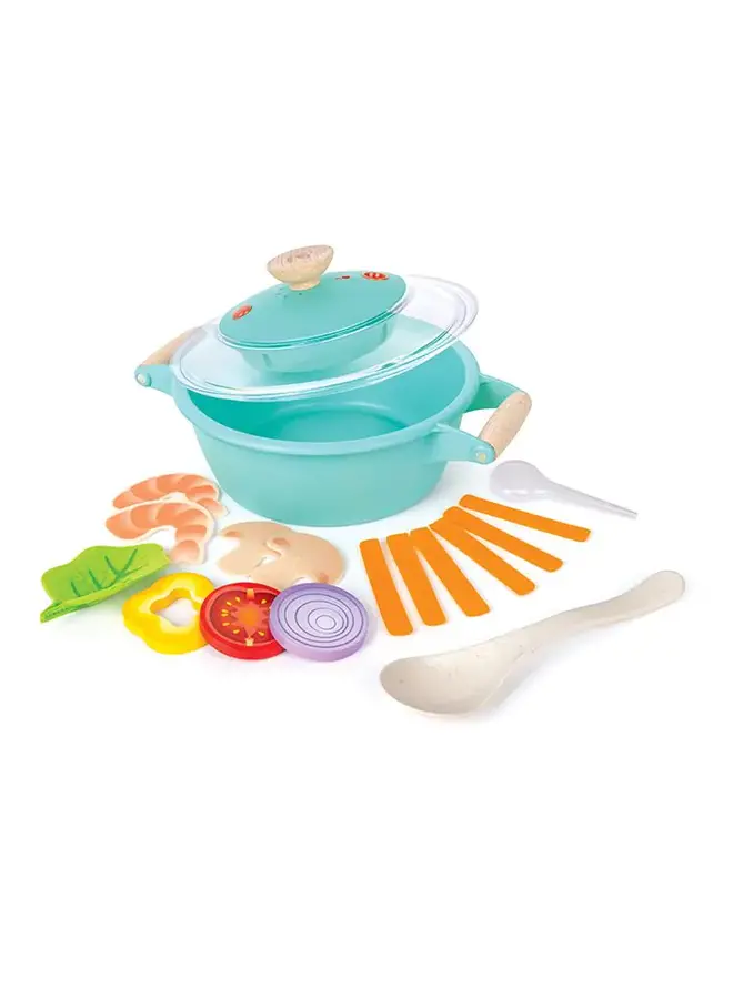 Hape  - Little chef cooking & steam playset