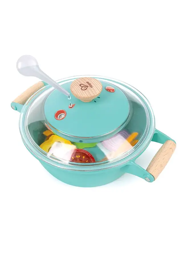 Hape  - Little chef cooking & steam playset