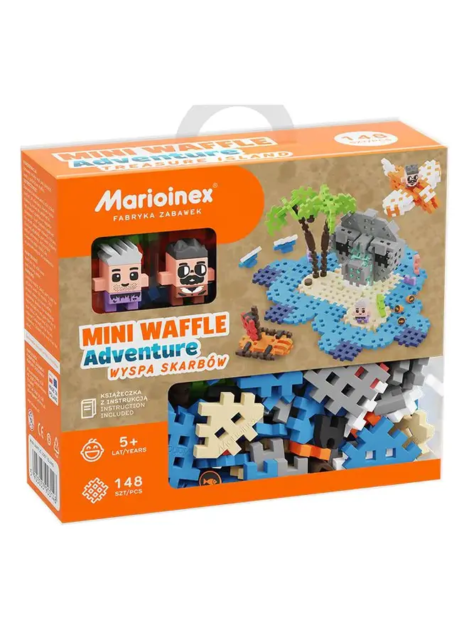 Marioinex - Mini Waffle – treasure island 148pcs