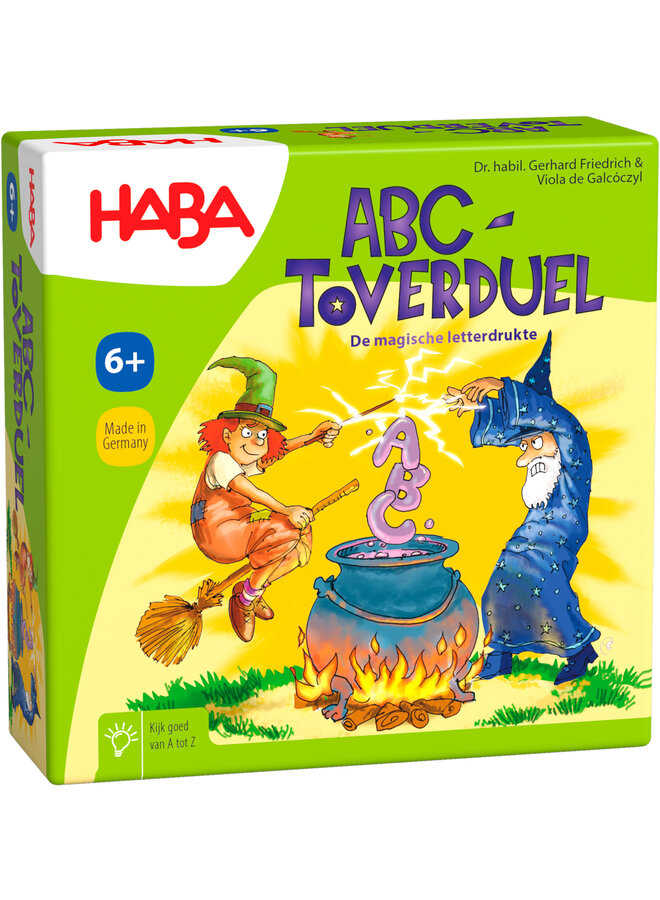 Haba - ABC-toverduel - de magische letterdrukte