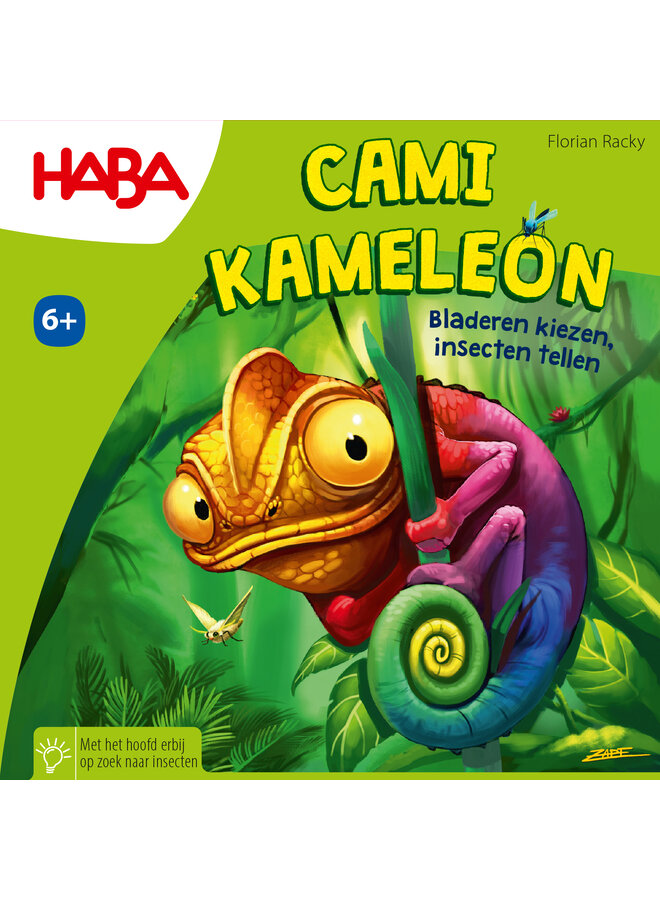 Cami Kameleon – bladeren kiezen, insecten tellen