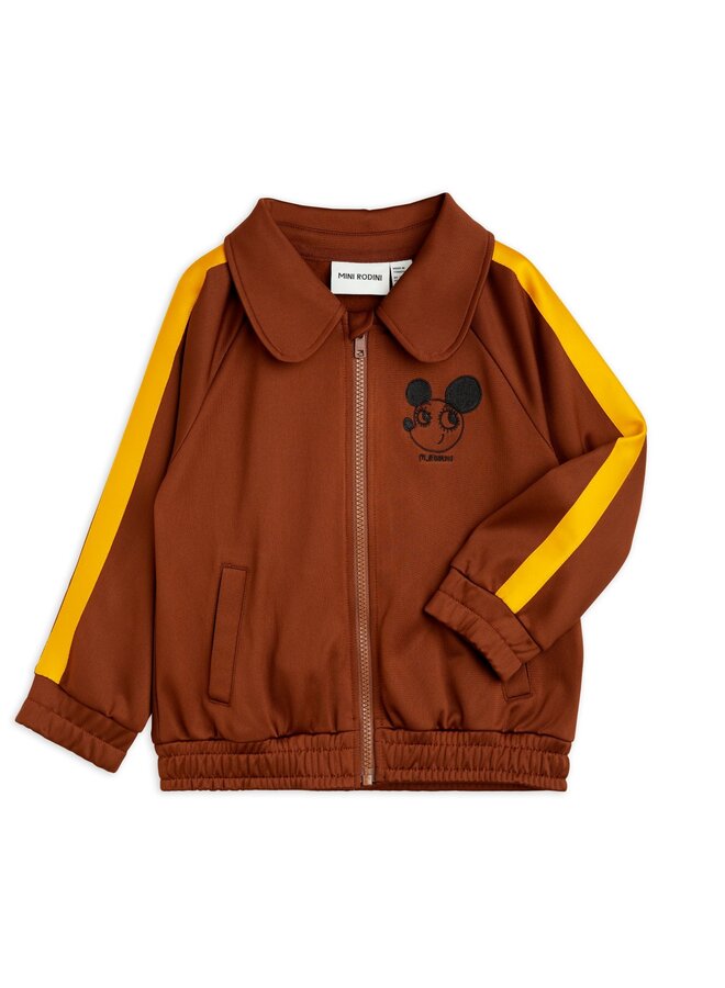 Mini Rodini - Tracksuit wct jacket – Brown