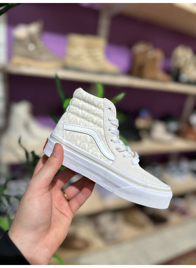 Vans - Sk8-Hi LOGO MARSHMALLOW/TRUE WHITE