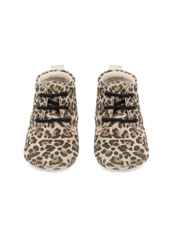 Mavies - Classic boots – Leopard gold