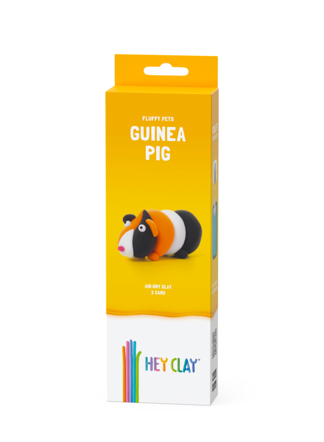 HeyClay - Fluffy pets: guinea pig – 3 cans