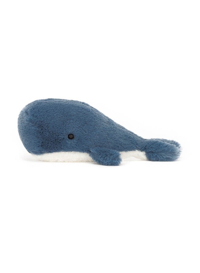 Wavelly whale blue