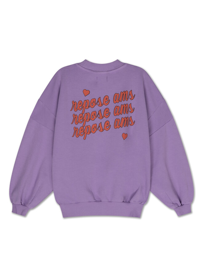 Crewneck sweater – Purple lavender