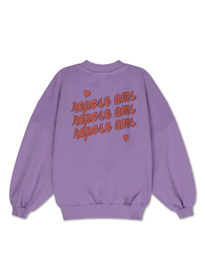 Repose AMS - Crewneck sweater – Purple lavender