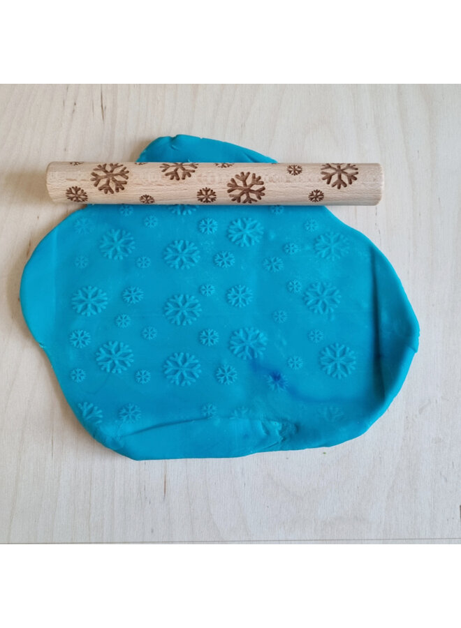 Kiddi - Houten roller – Sneeuwvlok