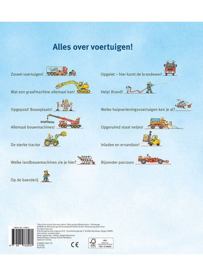 Deltas  - Mijn groot voertuigenboek – kijken en ontdekken