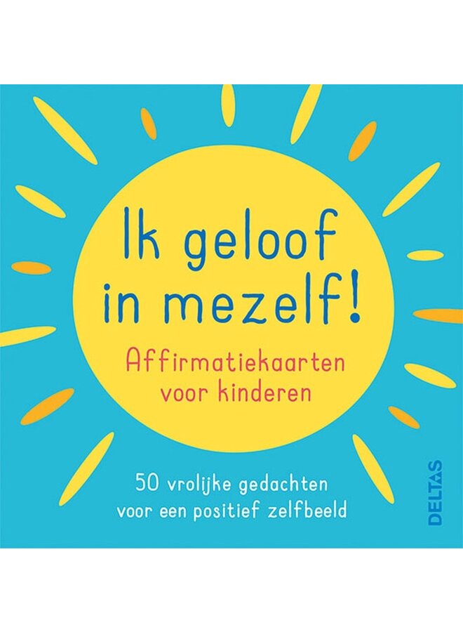 Deltas - Ik geloof in mezelf! - affirmatiekaarten voor kinderen